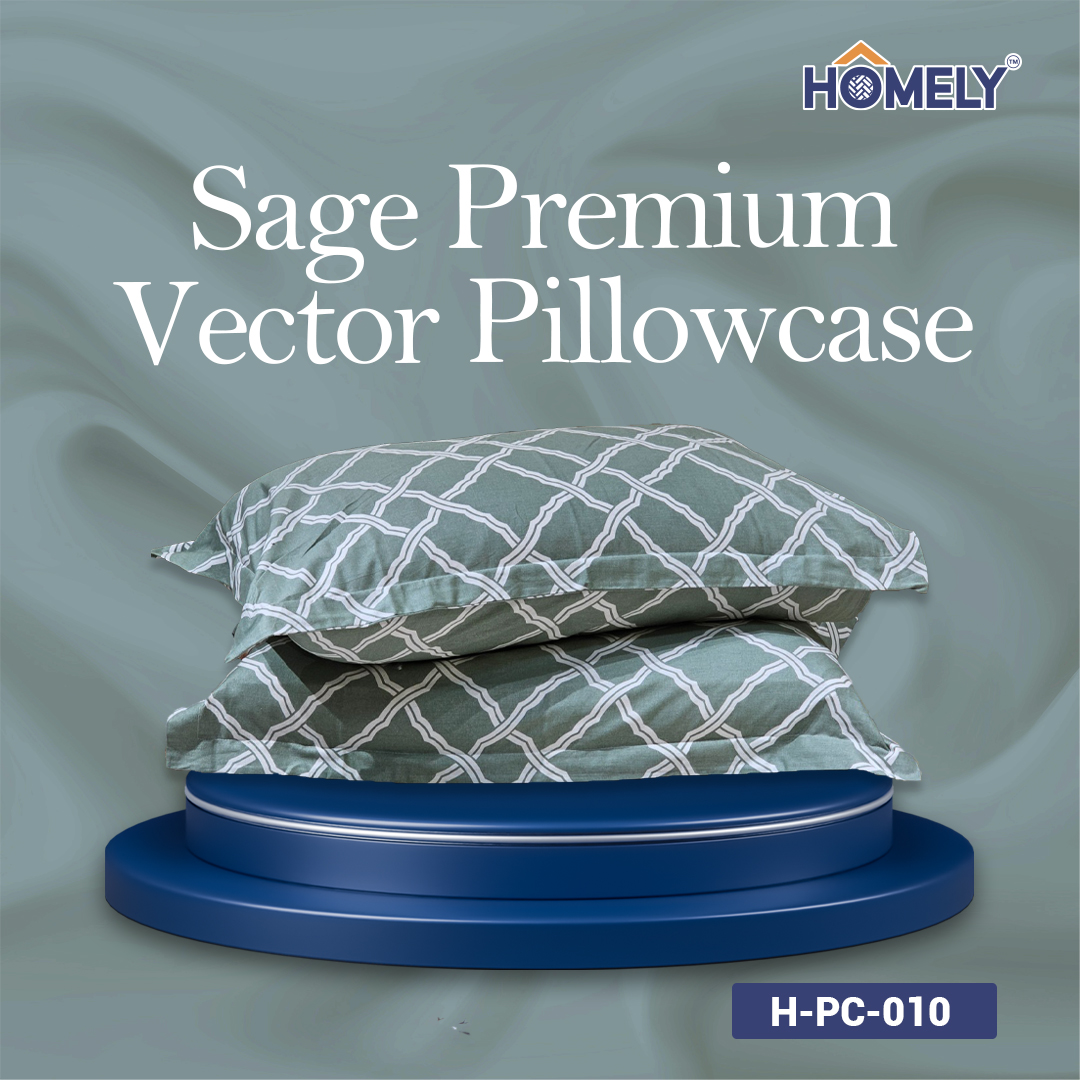 SAGE PILLOWCASE- H-PC-010
